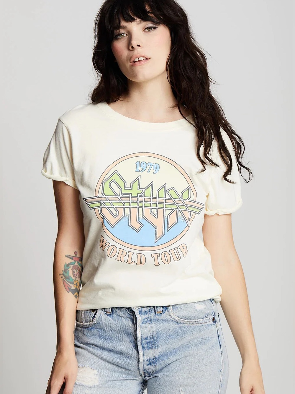 Styx 1979 renegade tour graphic T-shirt